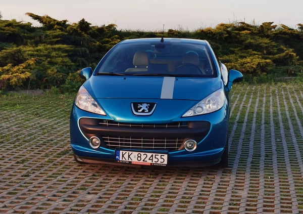 Peugeot 207 CC cena 25000 przebieg: 86500, rok produkcji 2008 z Kraków małe 211